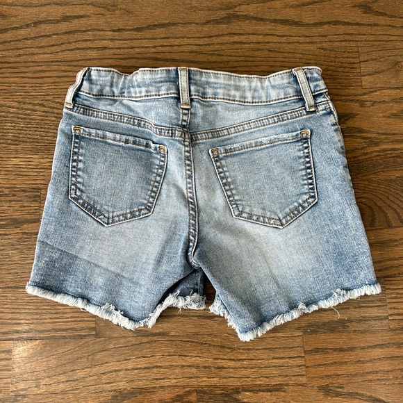 Denim Distressed Girls Shorts - Picture 4 of 4